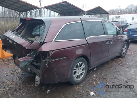 2013 Honda Odyssey Lx z USA, uszkodzony, nr VIN 5FNRL5H2XDB041258